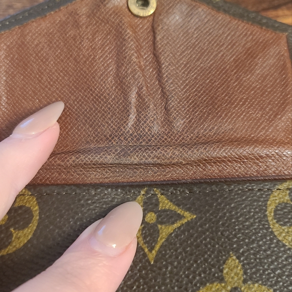 Louis Vuitton LV Monogram Vintage Elise Wallet in great condition authentic - Picture 5 of 7